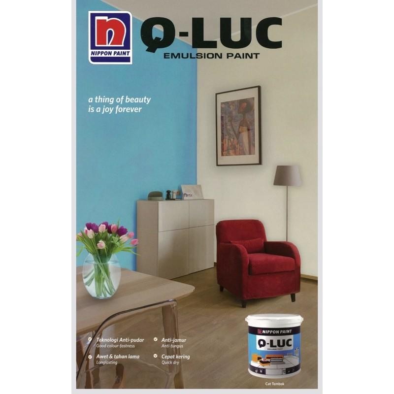 Cat Tembok Qluc White 1505 ( 4.5 Kg ) By Nippon Paint