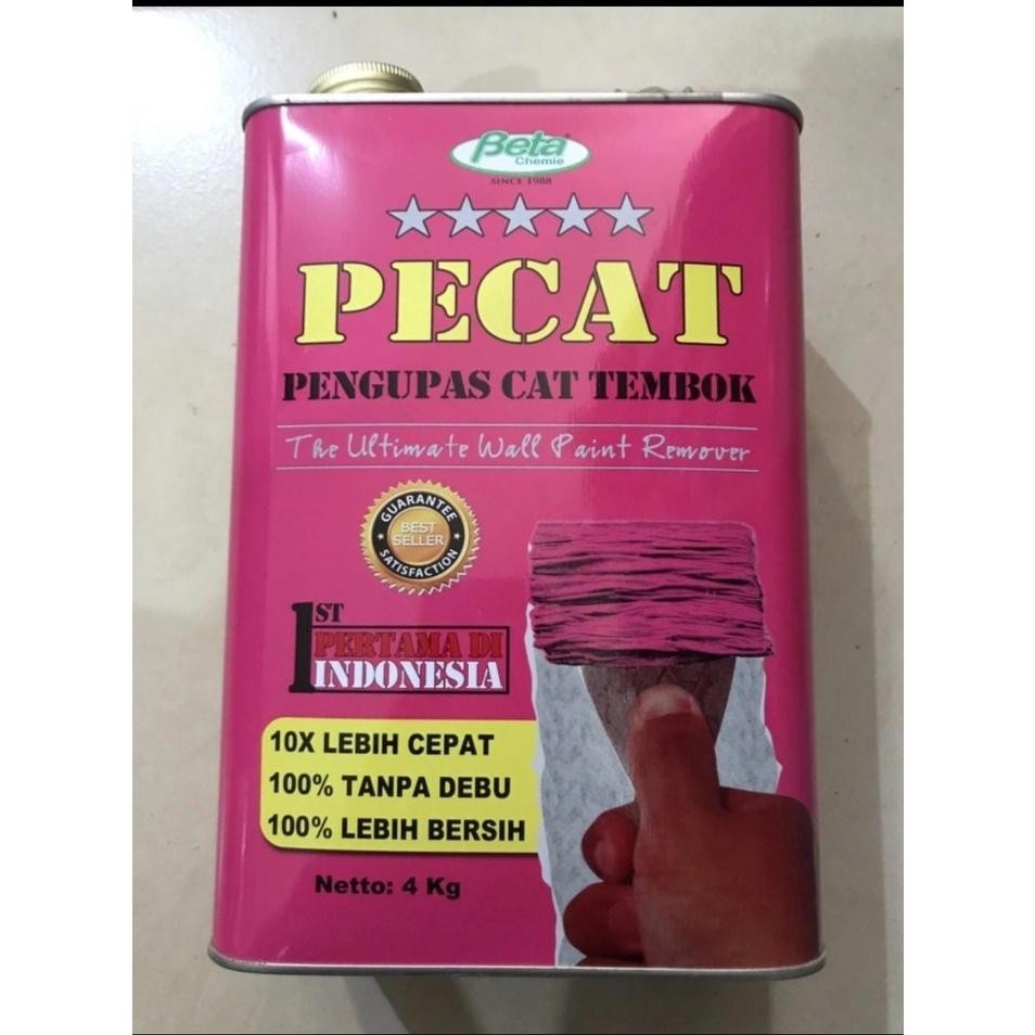 Perontok Cat Tembok Pecat ( 4 Kg ) - Paint Remover Cat Tembok