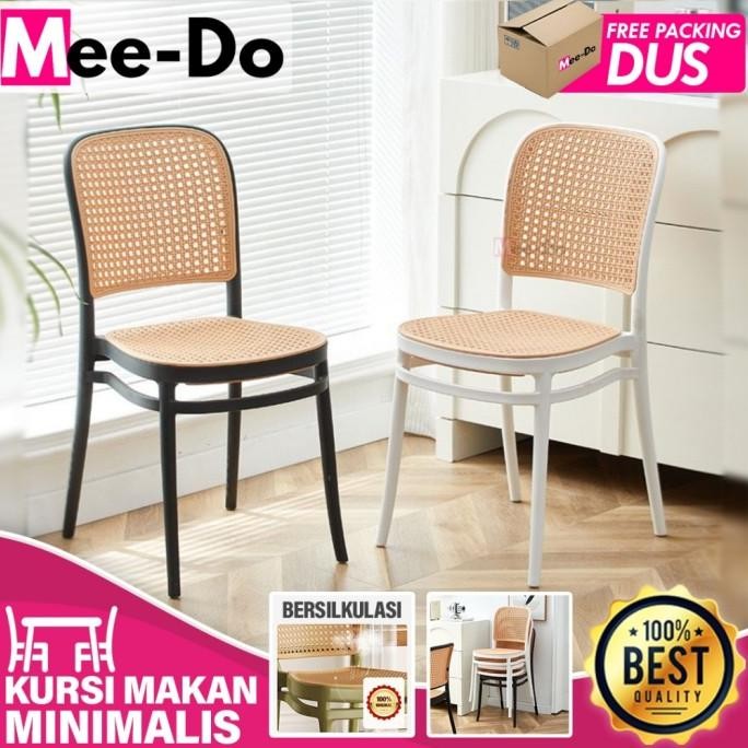 Kursi Makan Cafe Rotan Sintetis Kursi Teras Plastik Anyaman Co