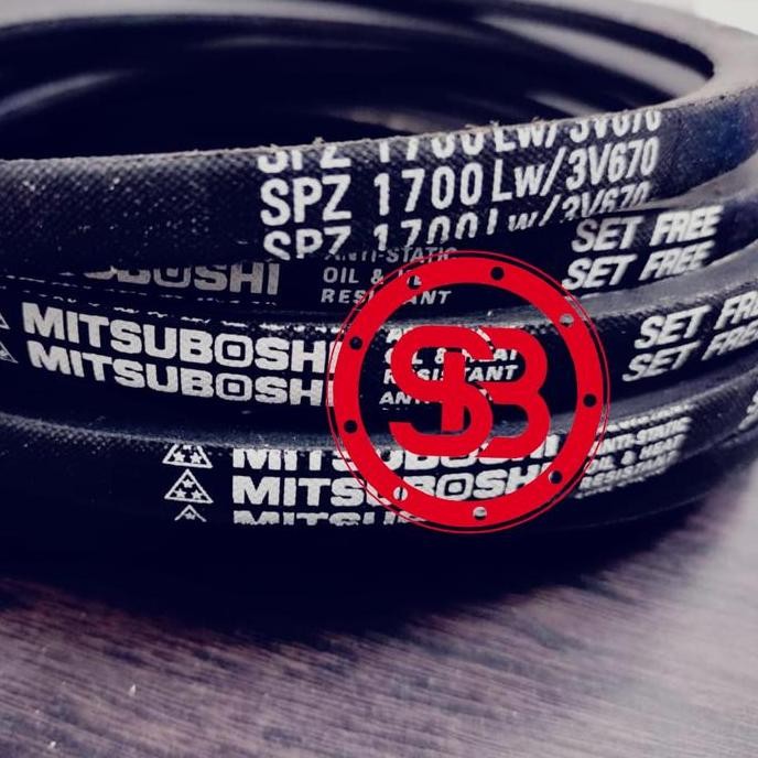 Promo V BELT SPZ1700 / SPZ 1700 LW MITSUBOSHI COD