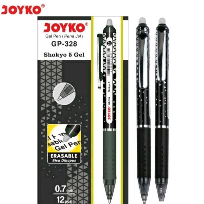 

TERLARIS - Joyko Gel Pen ERASABLE / Pulpen Joyko Bisa Di Hapus