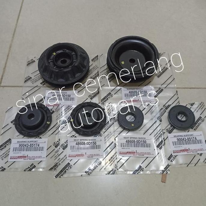 New support shock karet support suport shock breaker depan 1set toyota sienta all new vios yaris ori