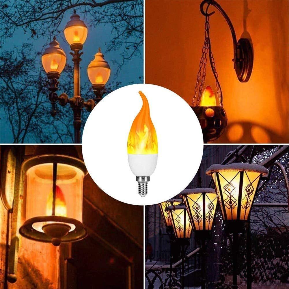 Lampu Api Lampu Obor Api Led Bohlam Api Lampu Api Led Lampu Taman E27 Lampu Tidur Lampu Api