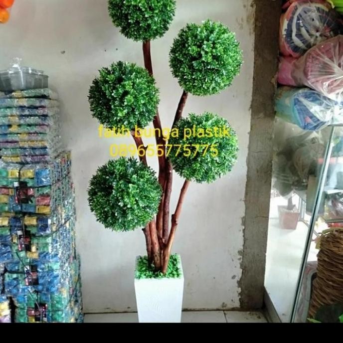 Pohon Topiari Tinggi 2M/Pohon Topiary/Pohon Artificial/Pohon Plastik Co