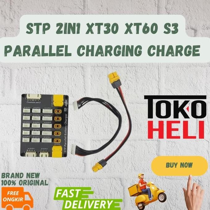 STP 2in1 XT30 XT60 S3 Parallel Charging Charge 2-4S Lipo Board