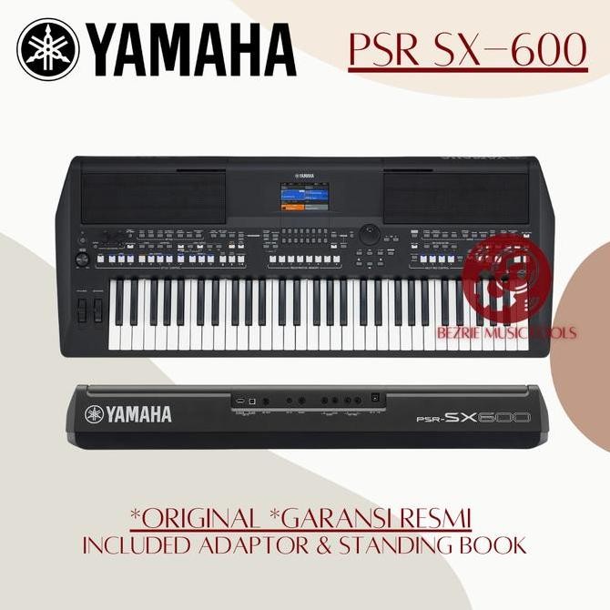 For Sale Yamaha Psr-Sx600 61-Key Arranger Keyboard Original Garansi Psr Sx-600