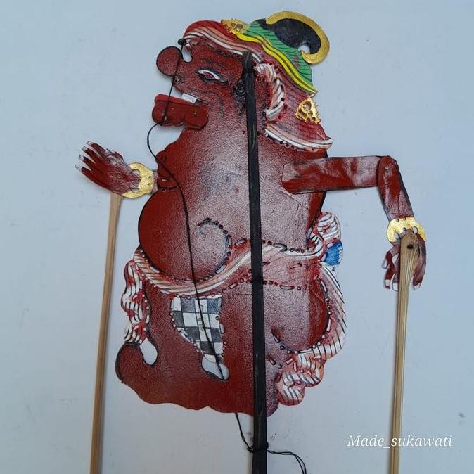 Miliki Wayang Kulit Bali Tokoh Delem Sangut Malen Merdah