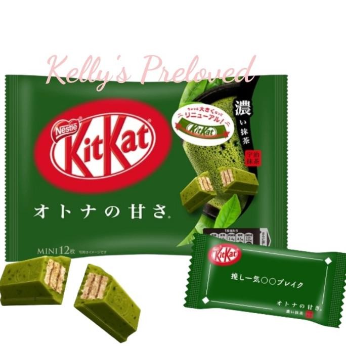 

Promo Kitkat Mini Japan Original | Green Tea | Dark Choco | Kit Kat Jepang