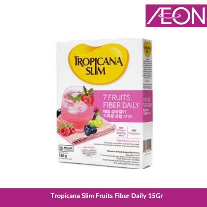 

Grosir Tropicana Slim Fruits Fiber Daily 15Gr