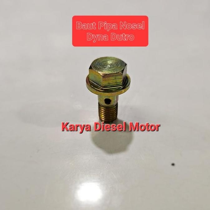 Baut Pipa Nosel Baut Nozzle Toyota Dyna Hino Dutro 110 125 130 Asli Produck Baik