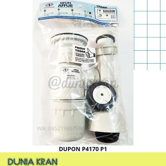 Afur & Sifon Wastafel Dupon P4173P1