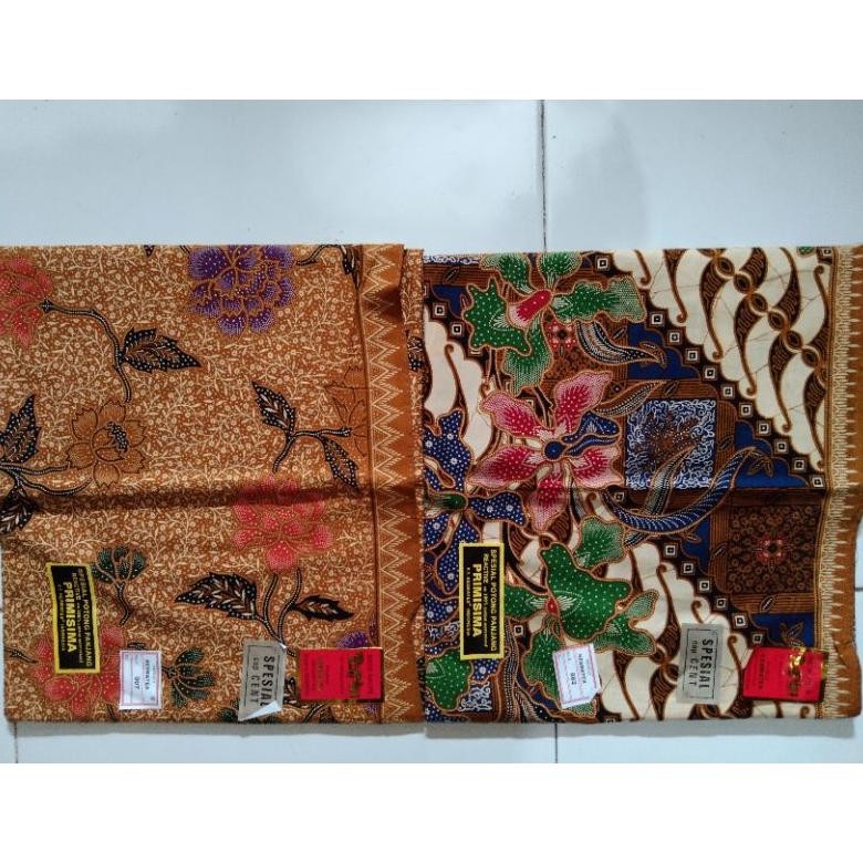 YZ Kain Jarik Samping Tapih Batik Halus Panjang Cap Cent Primisima Topin