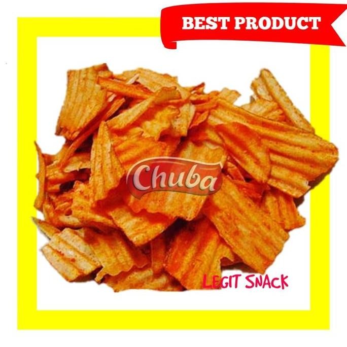 

Ready stok Terlaris CHUBA KRIPIK SINGKONG BALADO - KERIPIK CHUBA ( SNACK KILOAN ) 250 GRAM Termurah