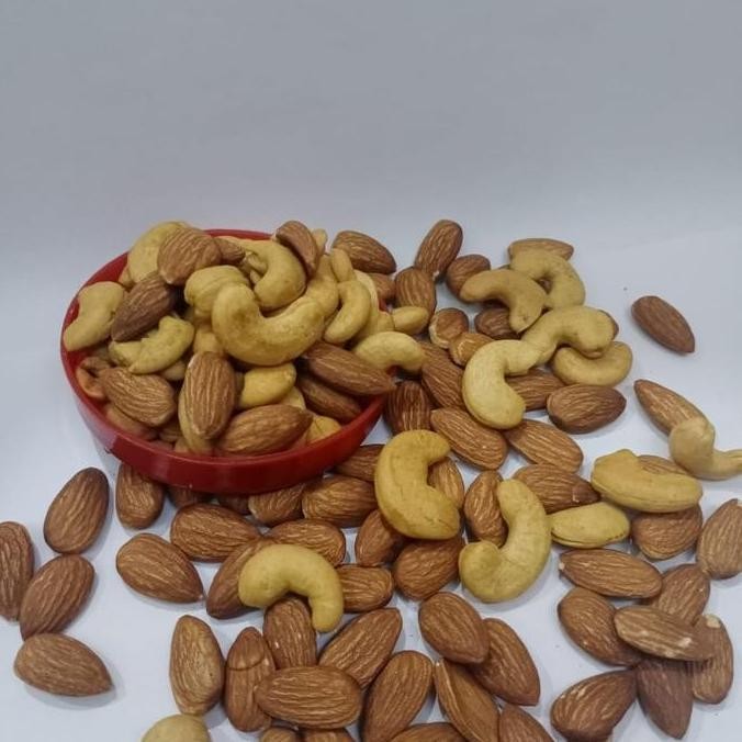 

Promo Mixnut Almond Kupas Roasted Dan Mede Panggang 500 Gram