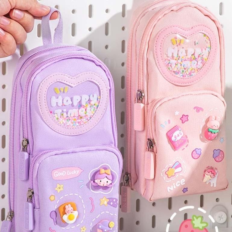 

M-4 Model 3D Tas Lucu / Tempat Pensil Anak Kapasitas Besar / Tempat Pensil Anak / Tempat Pensil Anak Perempuan Lucu