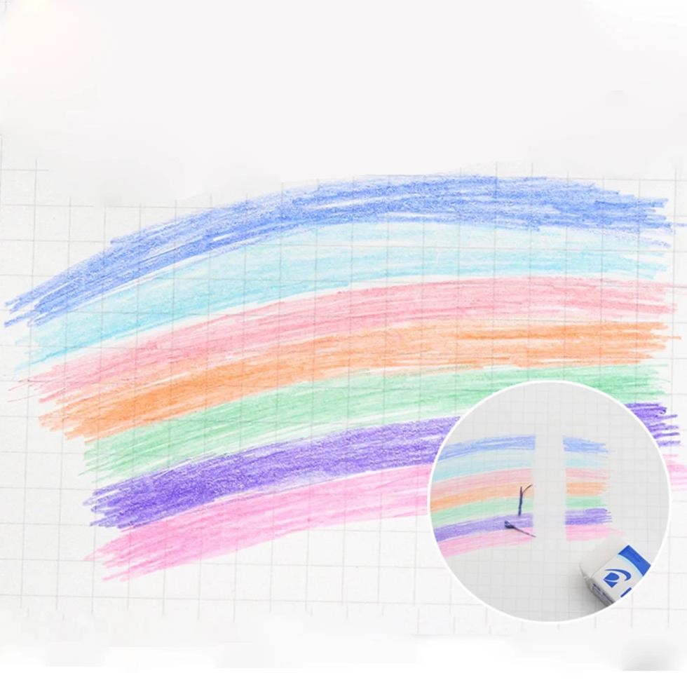 

1Pcs Japan Uni Color Lead 0.7Mm Erasable Mechanical Pencil Refill Nano Dia 202Ndc Non Breakable Cute School Art Supplies