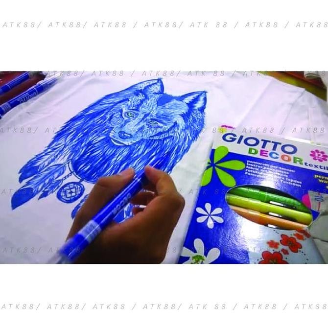 

Termurah Giotto Decor Textile Kain 12 Set