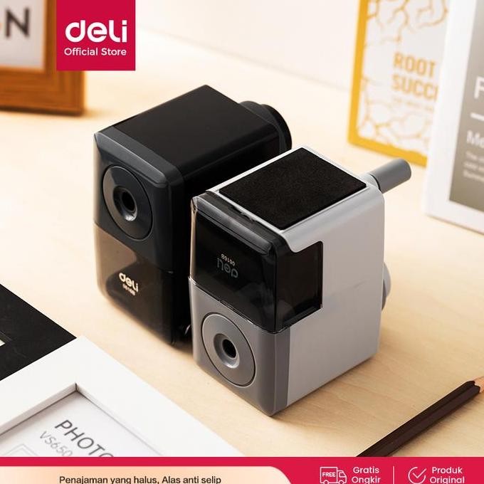 

Termurah Deli E0616B Rautan Meja-Rotary Pencil Sharpener