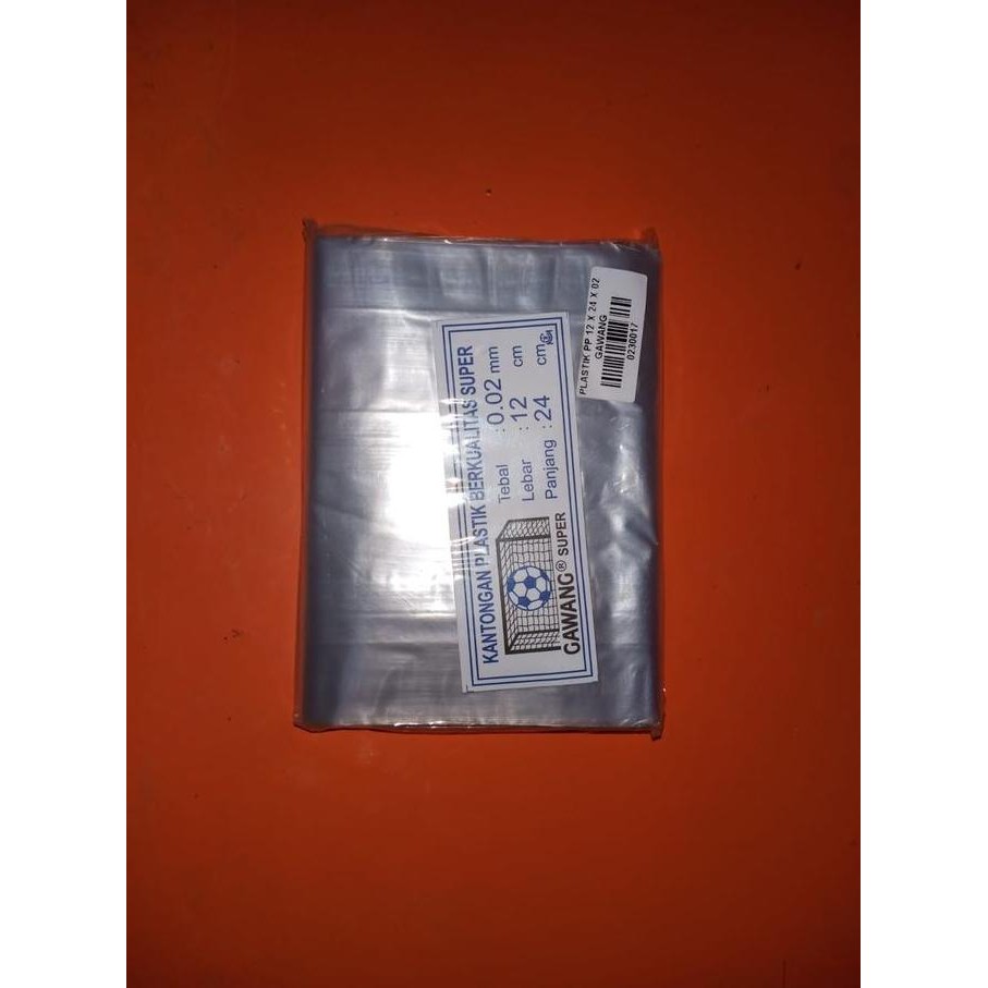 

Produk Unggulan] PLASTIK PP 12 X 24 GAWANG