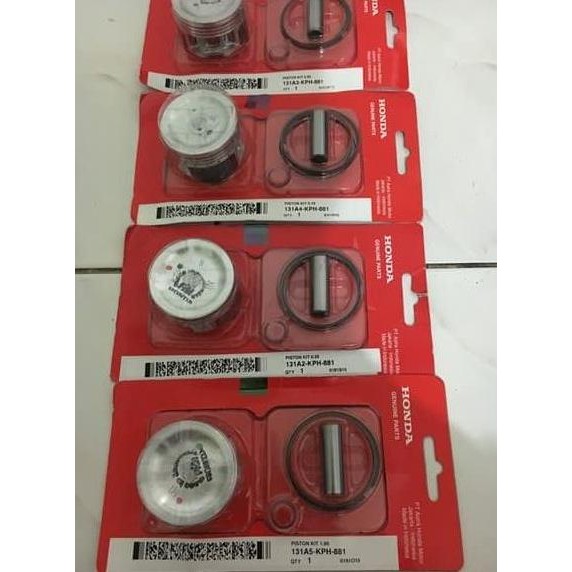 Piston & Seher Kit Karisma & Supra X 125 Original Honda Kph Original