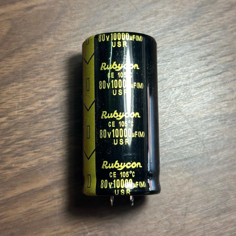 ELCO RUBYCON 10000uf 80V ORIGINAL SUPER