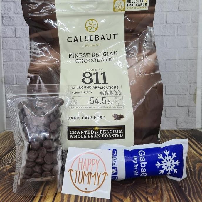 

Grosir Callebaut Repack Dark Callets 811 54.5%
