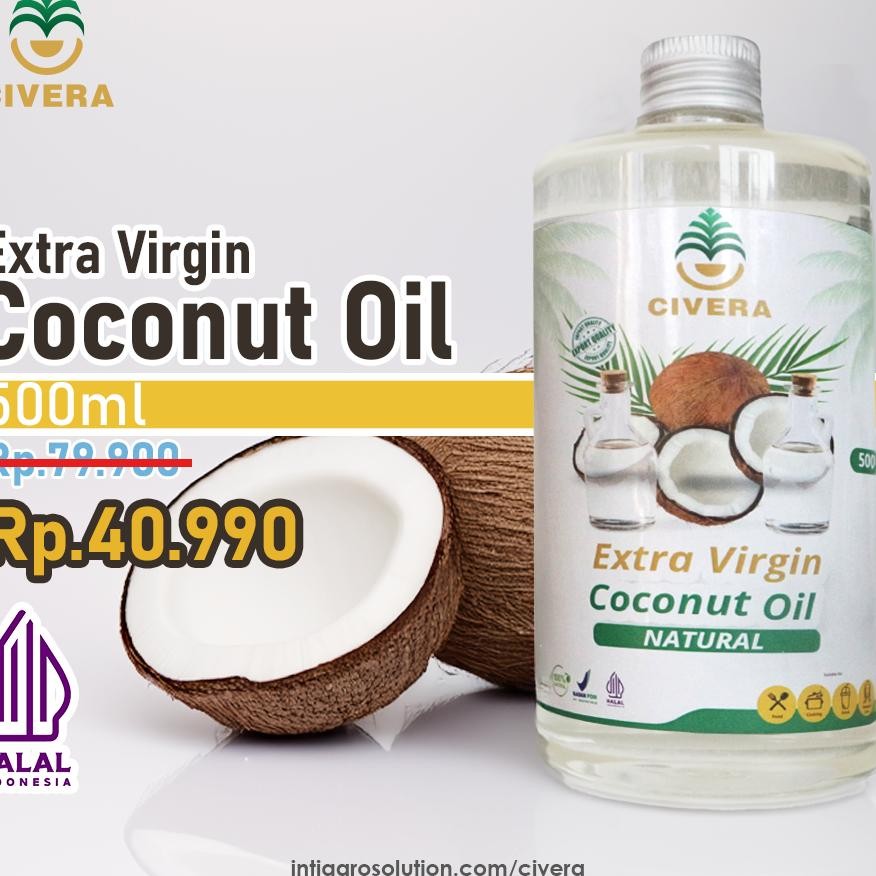

Civera Etra Virgin Coconut Oil Ml Vco Virgin Coconut Oil Ml