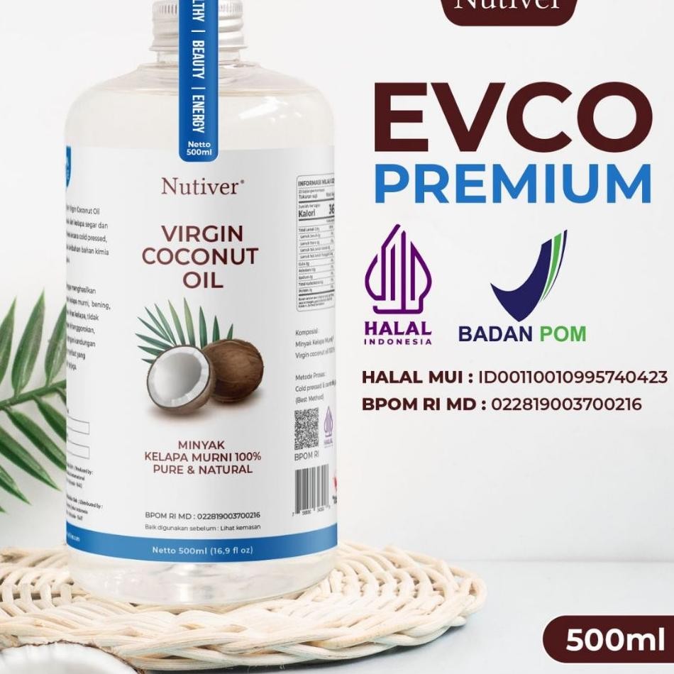 

Nutiver Nya Vco Organi Virgin Coconut Oil Ml