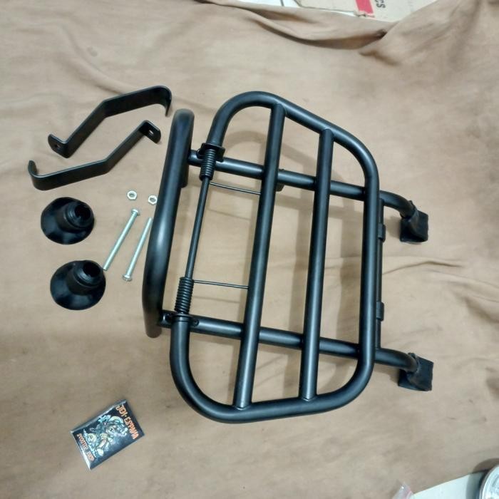 Front Rack Vespa Px Exlusive Excel Super Ps Dll Aksesoris Vespa Clasik Original Dan Terpercaya