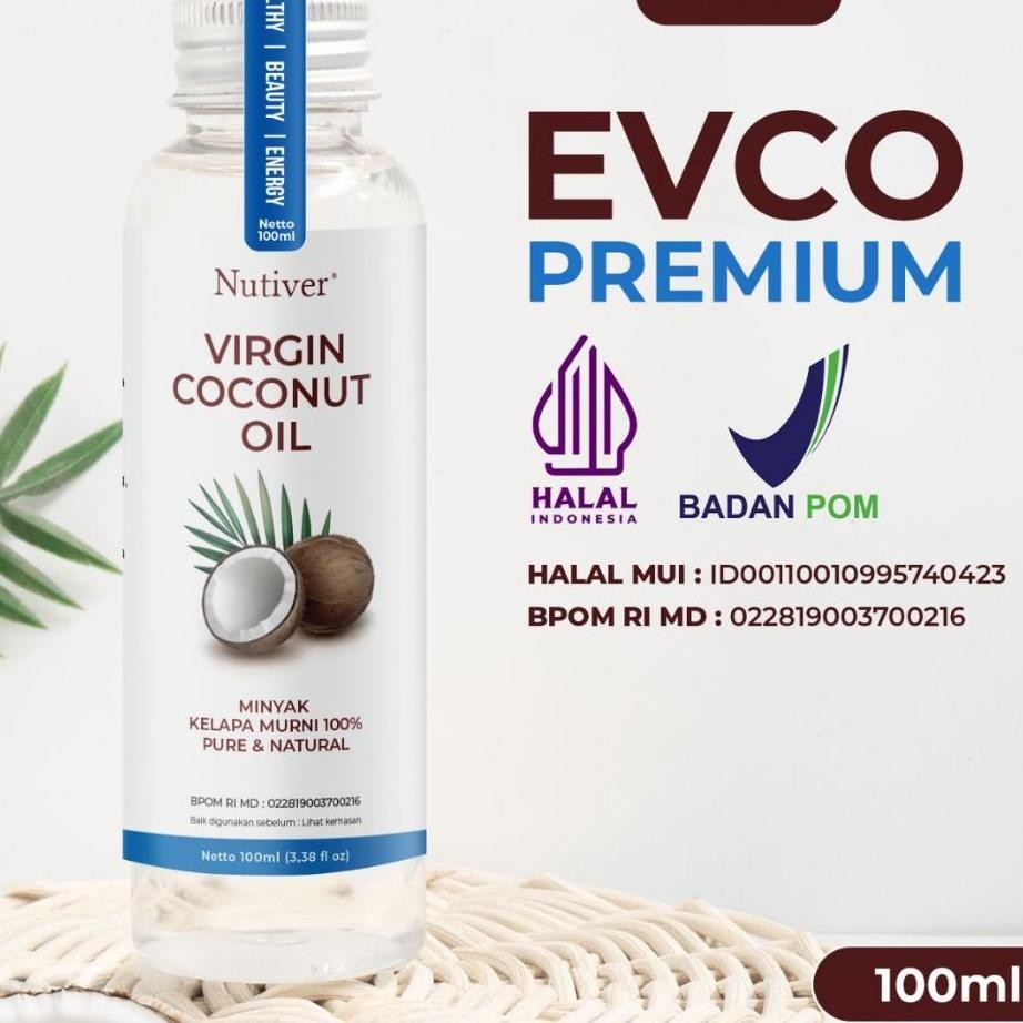 

Nutiver Etra Virgin Coconut Oil 100Ml Nya Elapa Murni Cold Preed