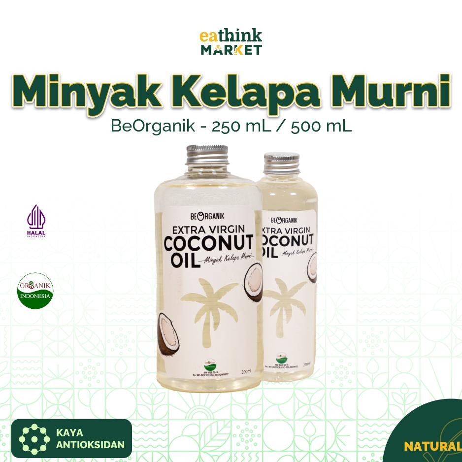 

Etra Virgin Coconut Oil Vco Nya Elapa Murni Beorgani 250 Ml Ml