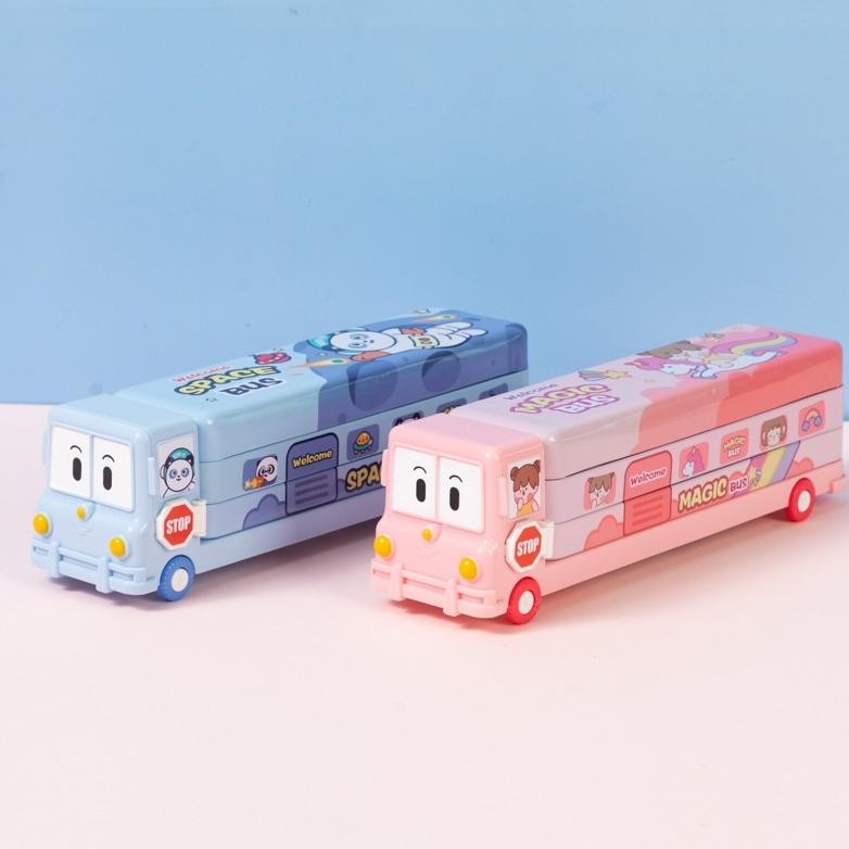 

Gh-56 [ Grosir Atk] Kotak Pensil 3 Tingkat + Pengserut Karakter Tayo Little Bus Astronot Dan Unicorn Edition Lucu / Tempat Pensil 3 Susun + Rautan Bentuk Mini Bus Gambar Unicorn Dan Astronot / Tempat Pensil Mobil Mainan Lg Gh-56