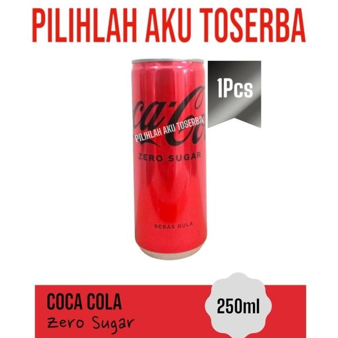 

Promo / Terlaris Coca Cola ZERO SUGAR KALENG CAN 250 ml - ( HARGA 1 DUS ) Terbaik