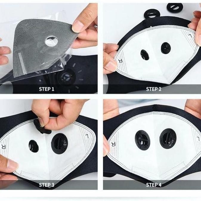 

baru monton replaceable kn95 filter - refill masker monton