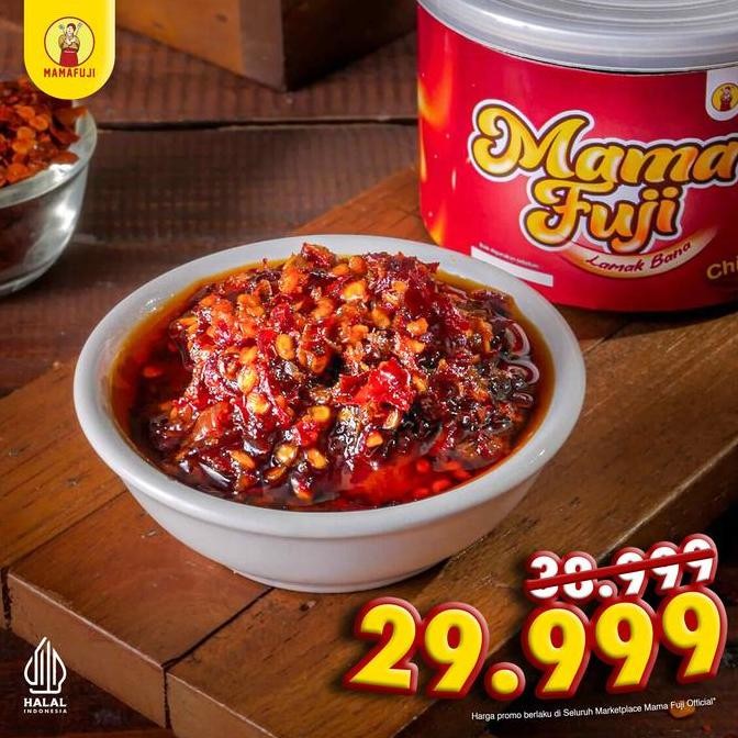 

Diskon! [NEW LAUNCHING] Mamafuji - Chili Oil / Sambal Chili Oil Pedas 200gr
