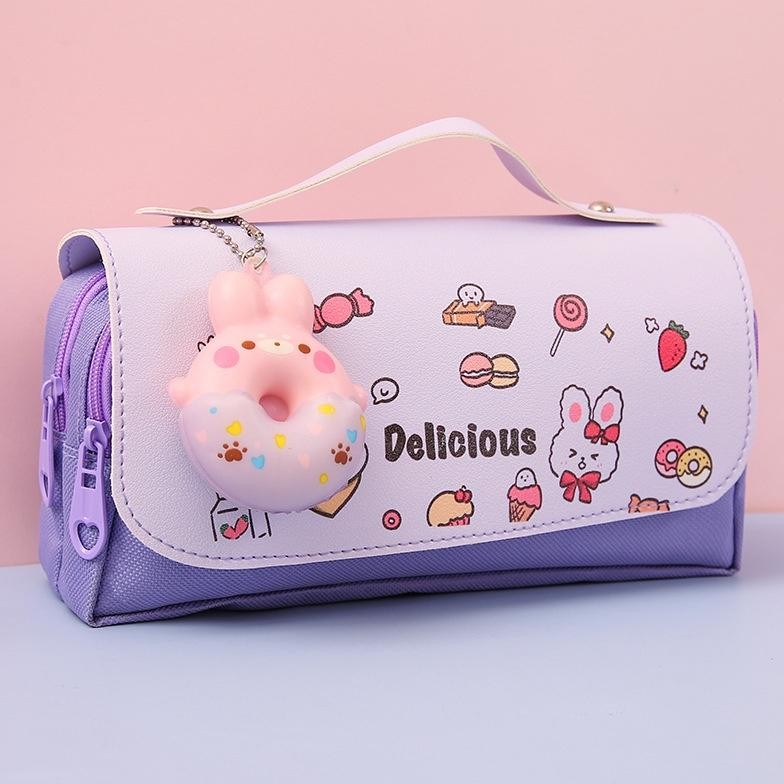 

Hrn-813 Tas Pensil Kapasitas Besar Dengan Aksesori Stress Relief Bahan Tahan Air,Berbagai Pilihan Hrn-813