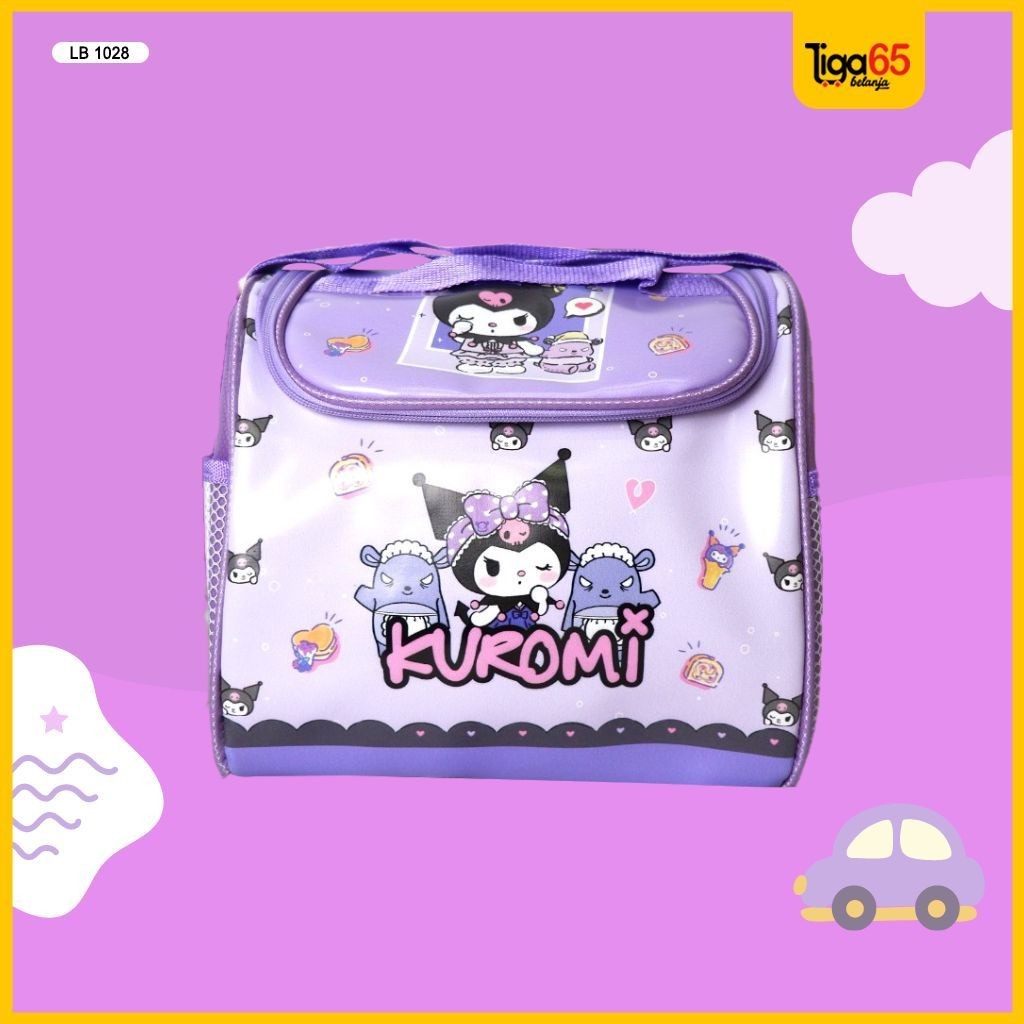 

Cooler Bag Tas Penyimpanan ASI Susu Makanan / Lunch Bag Single 1028 Kuromi