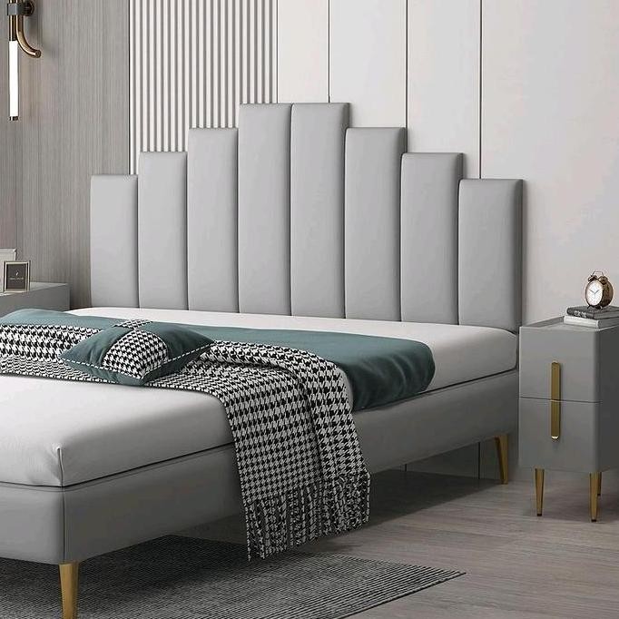 Headboard Sandaran Springbed Tempat Tidur Kasur 160 - Sandaran Kepala Tempat Tidur - Wallpanel Foam 