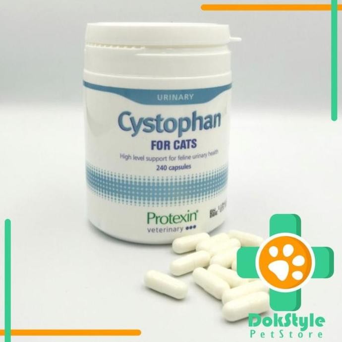 Cystophan obat urinary saluran kencing kucing mirip cystaid