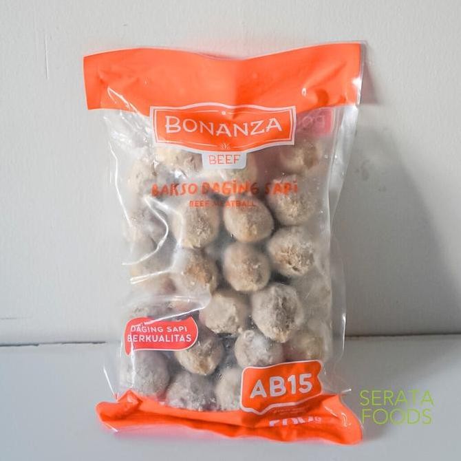 

HIW (KHUSUS AREA SURABAYA) Bonanza Bakso Beefball AB15 32 pcs/pak