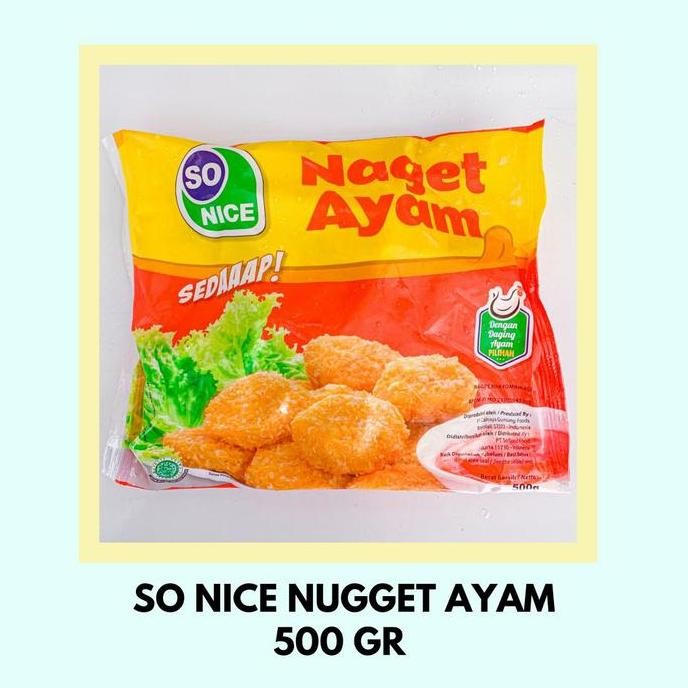 

HIW Nugget Ayam 500 gr, Produk So Nice