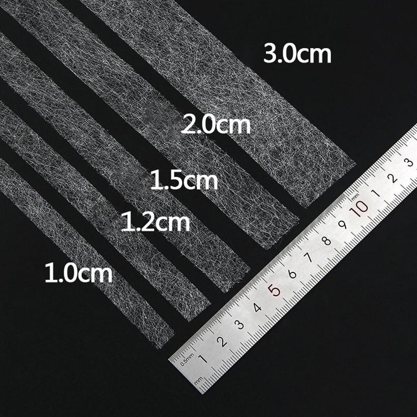 

Premium 50Meter Lem Kain 2 sisi Lem Sum Lebar 1cm/2cm/3cm High Quality