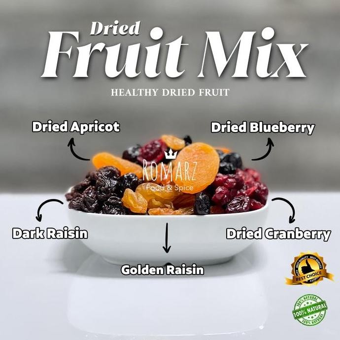 

HIW HEALTHY DRIED FRUIT MIX | BUAH KERING MIX PREMIUM