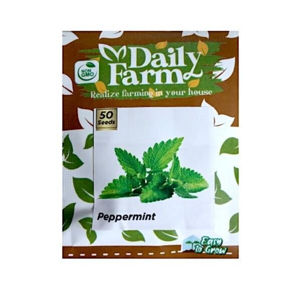 

Terlaris Benih Biji Bibit Peppermint Tanaman Daun Herbs Pepper Mint Df 50 Seed