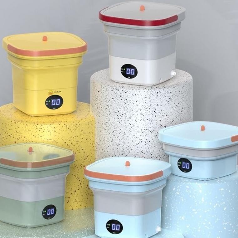 Mesin cuci lipat portabel/Folding portable washing machine Mesin cuci lipat