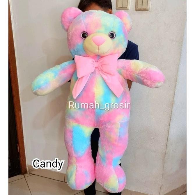 Boneka Beruang Besar Pita Bear Jumbo boneka beruang teddy