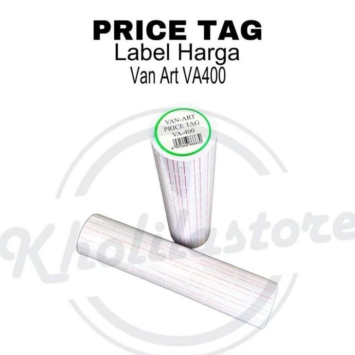 

Isi / Refill Label Harga Van Art VA400 isi 10 rol Termurah