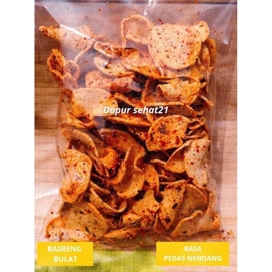 

HIW BASRENG BULAT 1KG / BASRENG KILOAN / BASRENG PEDAS DAUN JERUK