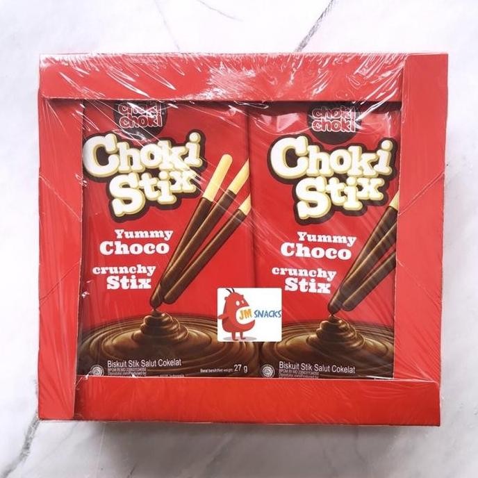 

HIW [PROMO!!] Choki Choki STIX 1 PAK isi 12x27gr - biskuit nikmat enak