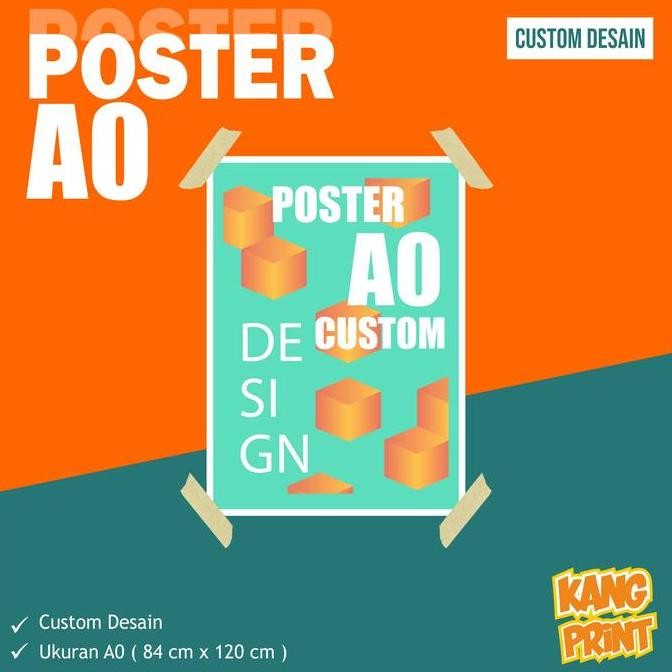 Diskon Cetak Poster A0